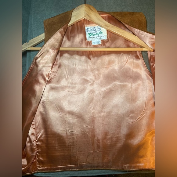 Vintage Wranger Leather Vest - Picture 5 of 5